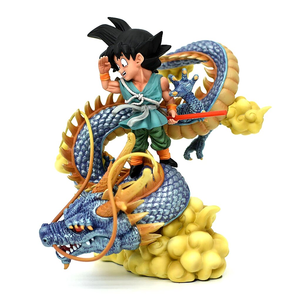Son Goku Shenron DRAGON BALL Z Figurine Grand Sangoku DBZ 22cm Anime Manga