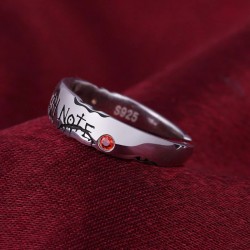 Bague Death Note ajustable