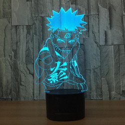 Lampe acrylique Naruto Uzumaki