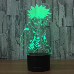 Lampe acrylique Naruto Uzumaki