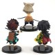 Figurines Demon Slayer Tanjiro / Giyu et Inosuke